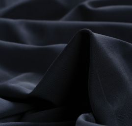 Letní viskozový úplet tmavě modré barvy