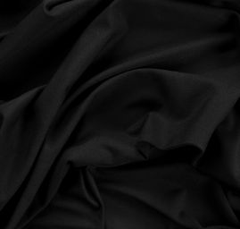 Letní viskozový úplet černé barvy