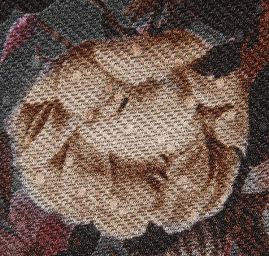 Hedvábí šatové šedočerné