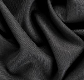 Vlněná kostýmová látka směs černá