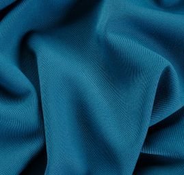 Vlněná kostýmová látka směs petrol tyrkysová