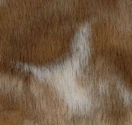 Imitace kožešiny smetanová, starorůžová, hnědá