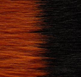 Imitace kožešiny barevné proužky