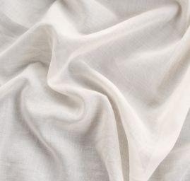 Etamín bavlněná látka smetanový