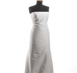 Taft hladký slonová kost