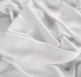 Satén taft pružný slonová kost