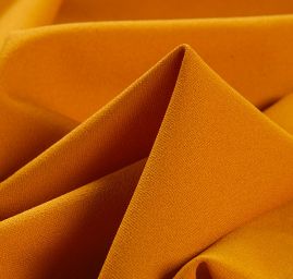 Pletenina úplet scuba crepe oranžový