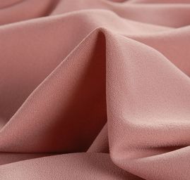 Pletenina úplet scuba crepe oboustranný starorůžový