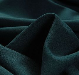 Pletenina úplet scuba crepe oboustranný zelený