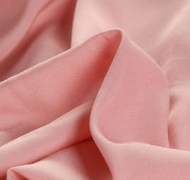Viskozová šatová látka jemná starorůžové barvy
