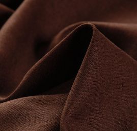 Len pružný viskoza směs hnědý