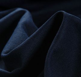 Len pružný viskoza směs temně modrý