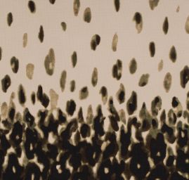 Úplet žoržetový zvířecí vzor kupón zelenobéžový