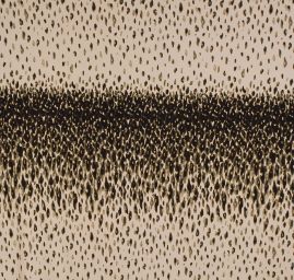 Úplet žoržetový zvířecí vzor kupón zelenobéžový