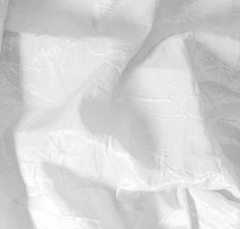 Taft kreš jemný bílý