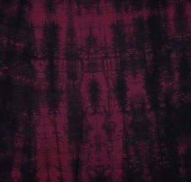 Riflovina pružná batika červenočerná