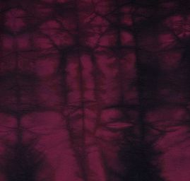 Riflovina pružná batika červenočerná