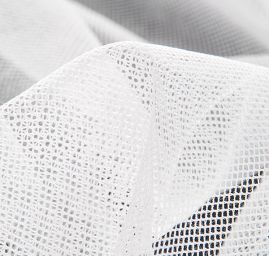 Tyl bavlněný šatový slonová kost