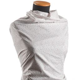 Bavlněná látka tisk drobné kytičky růžové