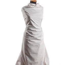 Bavlněná látka tisk drobné kytičky růžové