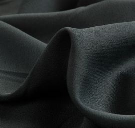 Žoržet šatový viskoza směs zelenošedý