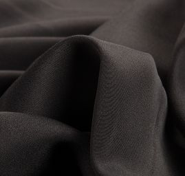 Žoržet šatový viskoza směs černošedý