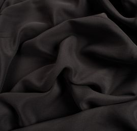 Žoržet šatový viskoza směs černošedý