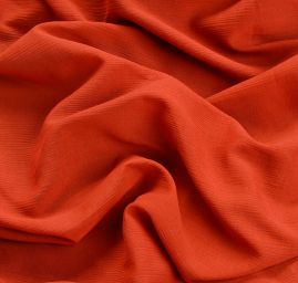 Mušelín bavlna kreš skořicové barvy