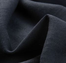 Viskozový organtýn přírodní tm. modré barvy