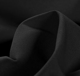 Kostýmová látka pružná viskoza směs černá