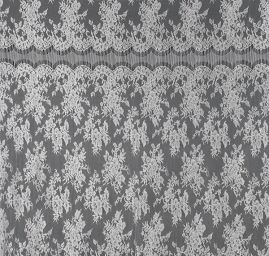 Krajka na mantilu květinová slonová kost