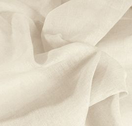 Len středně silný světle šedobéžový