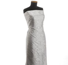 Viskozová šatovka žakár geometrický vzor