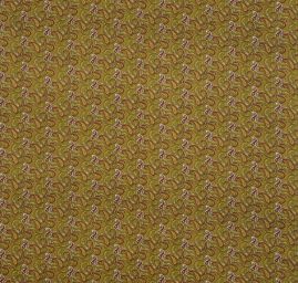 Šifon plise drobný paisley vzor 