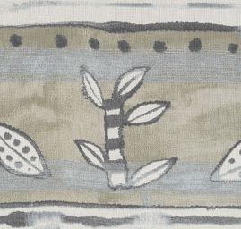 Viskozová šatovka abstraktní květinový  vzor