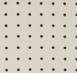 Šifon puntík drobný černý