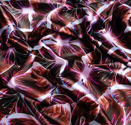 Atlas motiv motýl fialový