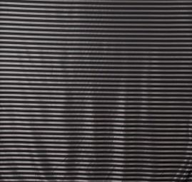 Taft proužky růžovo/šedý