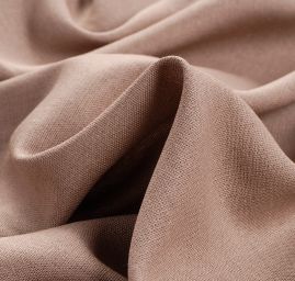 Len pružný viskoza směs mocca hnědý