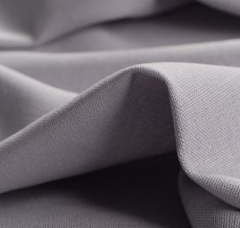 Len pružný viskoza směs světle šedé barvy