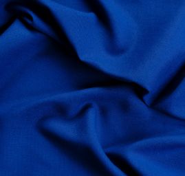 Len pružný viskoza směs královská modrá