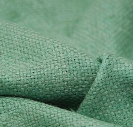 Buretové hedvábí jednobarevné tyrkys