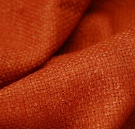 Buretové hedvábí jednobarevné skořice