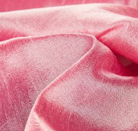 Šantung jednobarevný starorůžový
