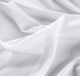 Bavlněná jemná bílá látka