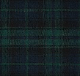 Kostýmová látka viskoza směs kostky zelená/modrá