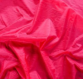 Taft moaré fuchsiové barvy