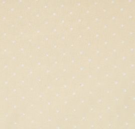Taft žakár puntíky béžový