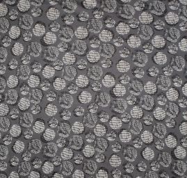 Úplet viskozový geometrický vzor černobílý 