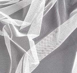 Tyl šatový 280 cm šíře slonová kost